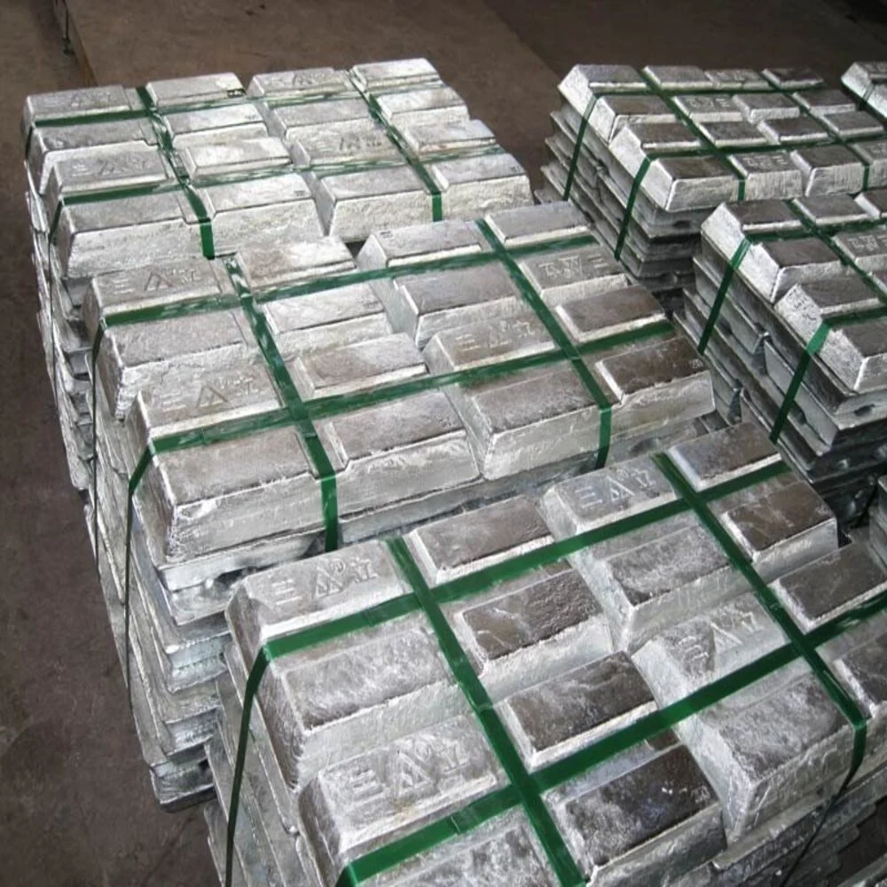 Zinc ingots